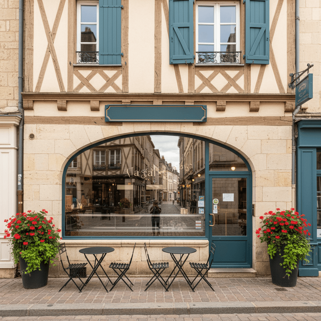 Fast-food 70m² à Rouen : cuisine équipée