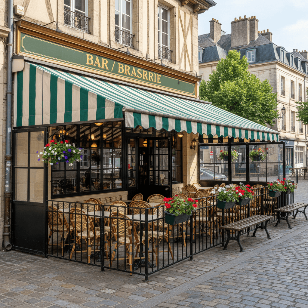 Bar-brasserie à Rennes : terrasse - licence IV