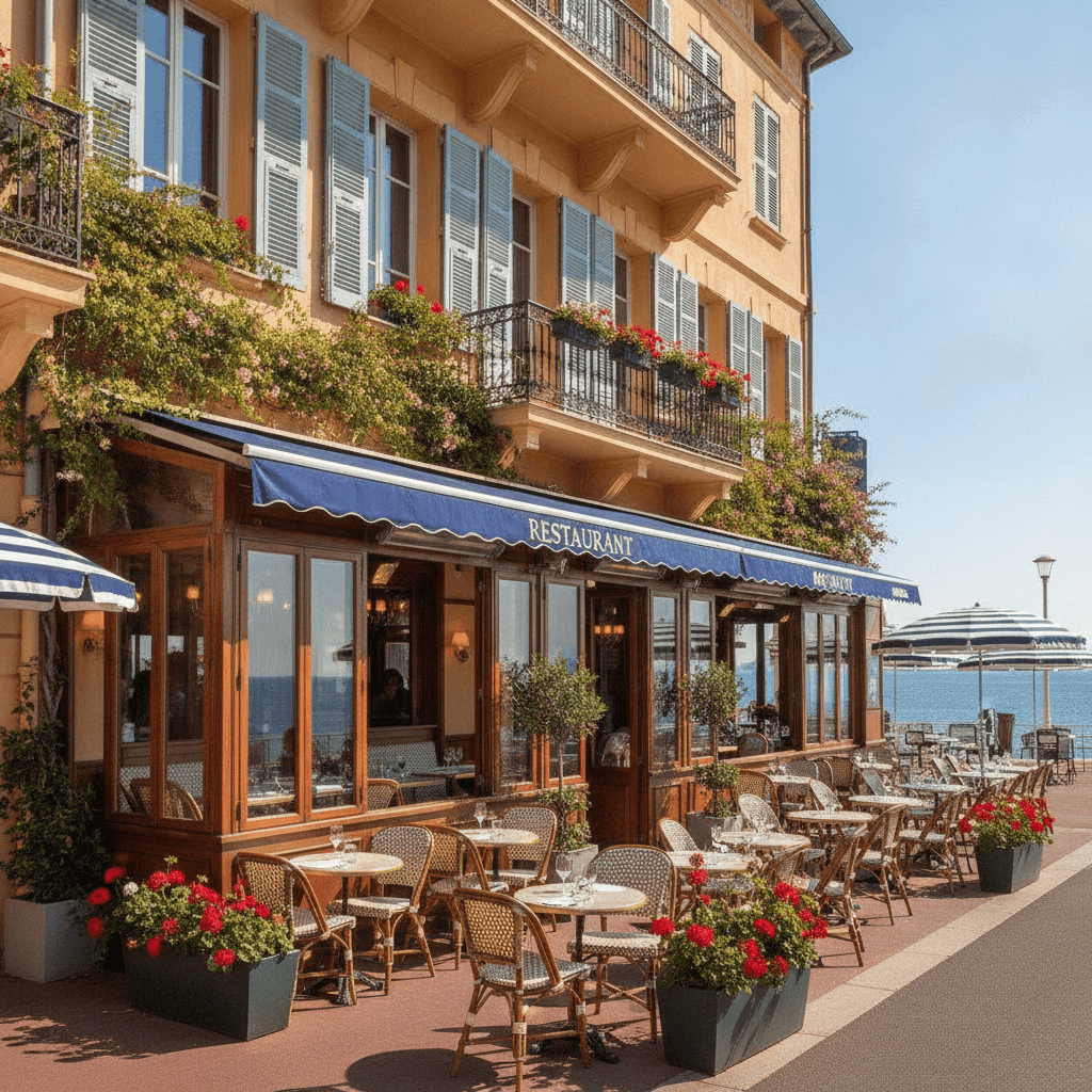 Restaurant 240m² à Nice : terrasse - licence IV