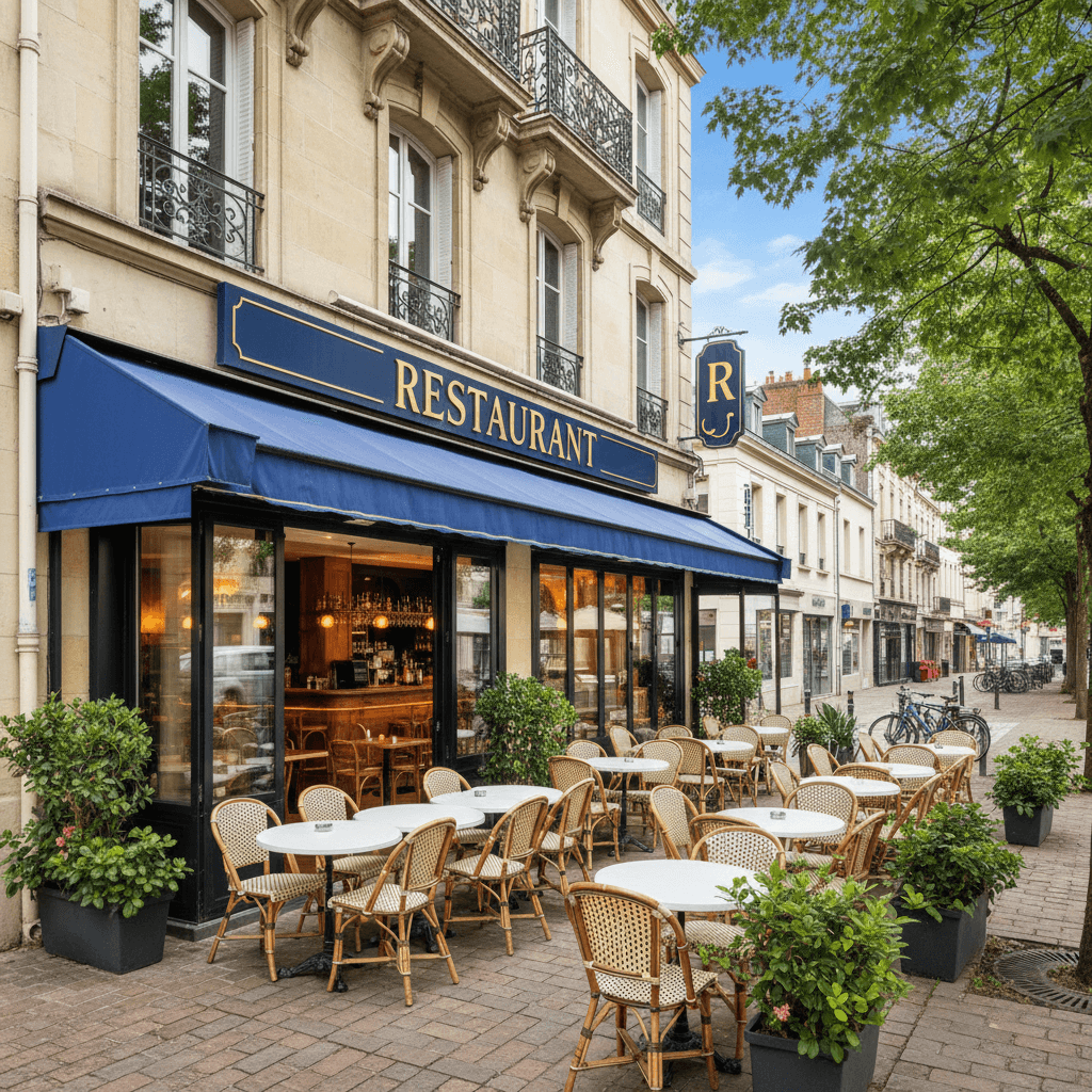 Restaurant à Nantes : terrasse - licence IV