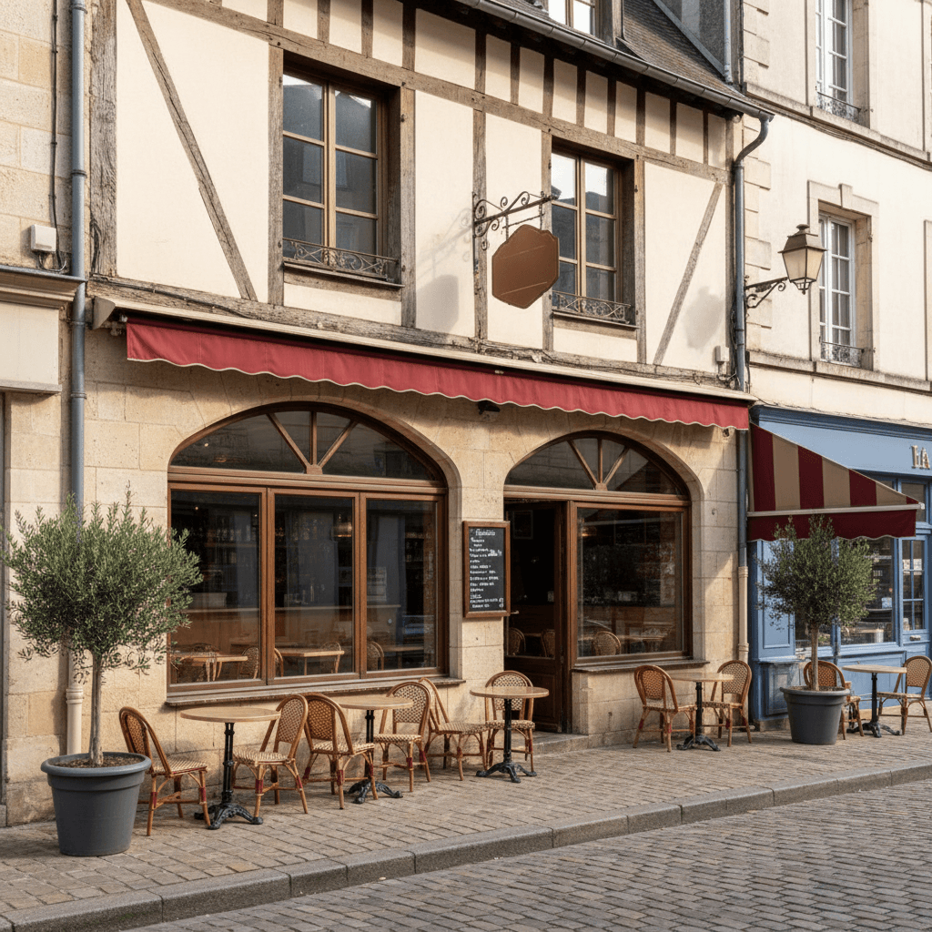 Restaurant 105m² à Angers : terrasse - licence IV