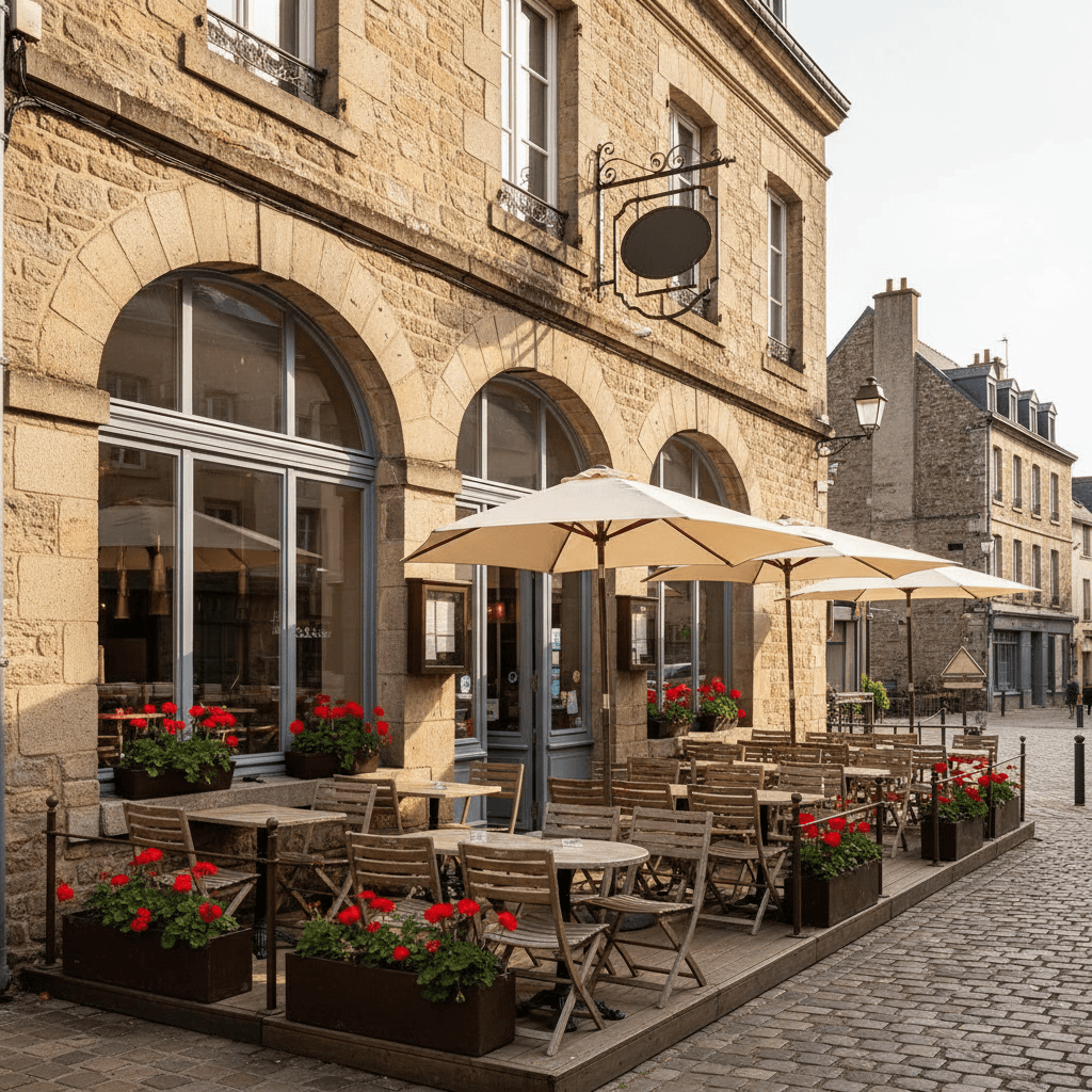 Restaurant à Rennes : terrasse - licence IV