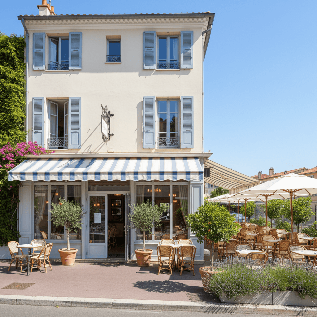 Restaurant 250m² à Nice : terrasse - licence IV