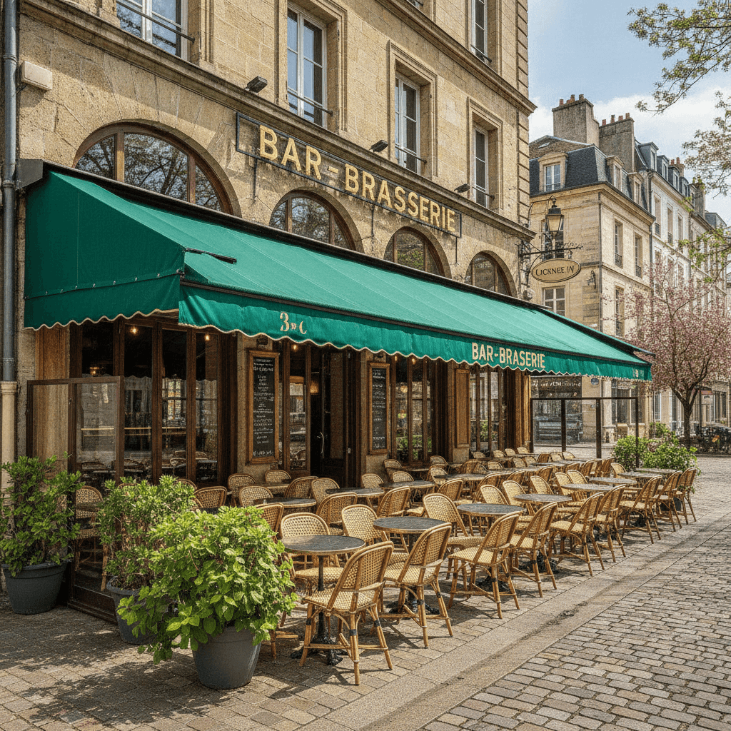 Bar-brasserie à Dijon : terrasse - licence IV