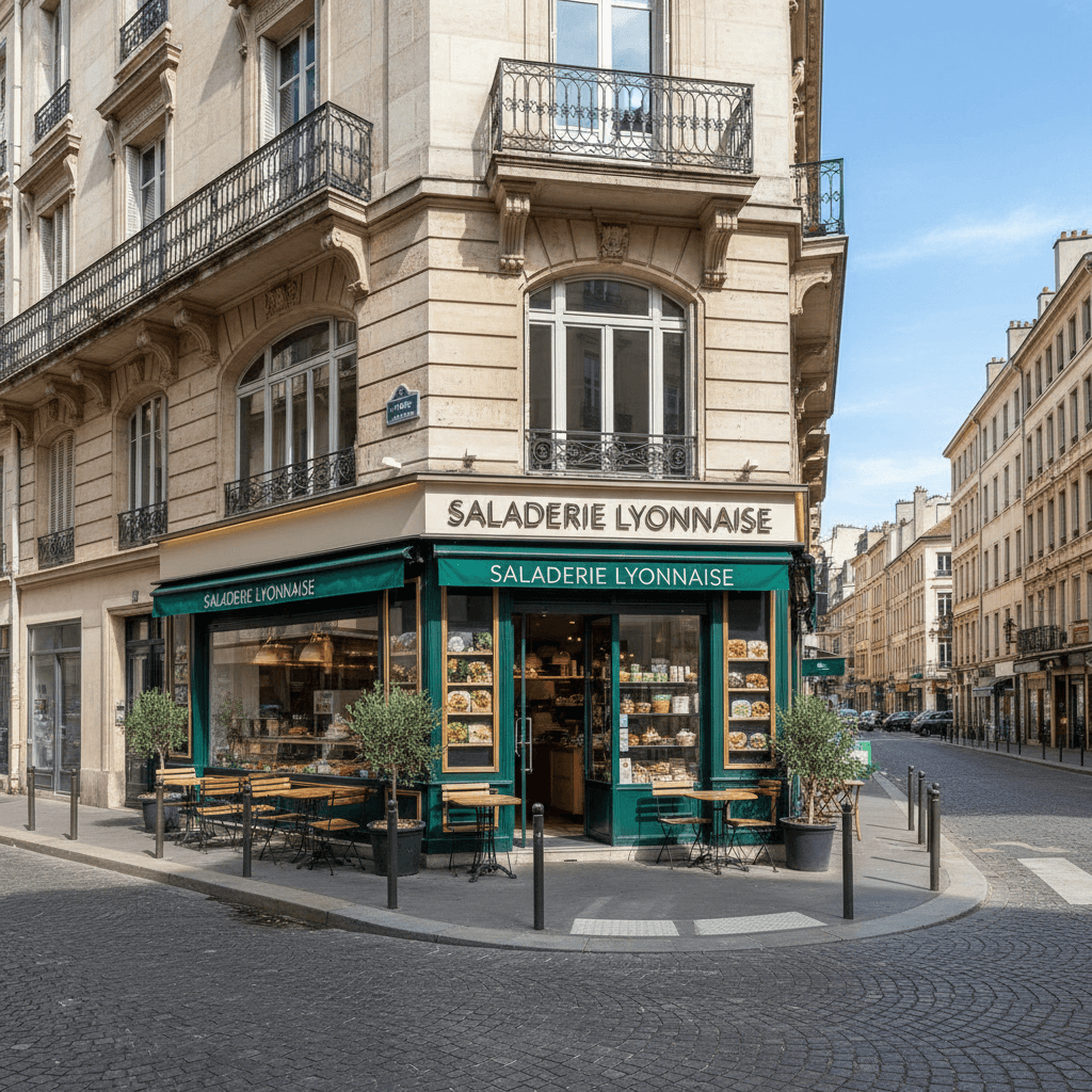 Fast-food 150m² à Lyon : terrasse - licence IV