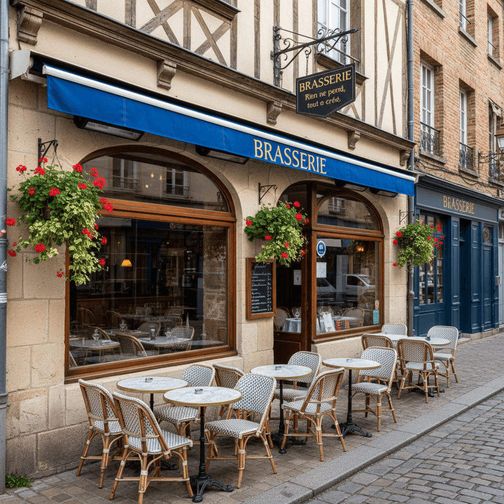 Restaurant à Rouen : extraction - cuisine équipée