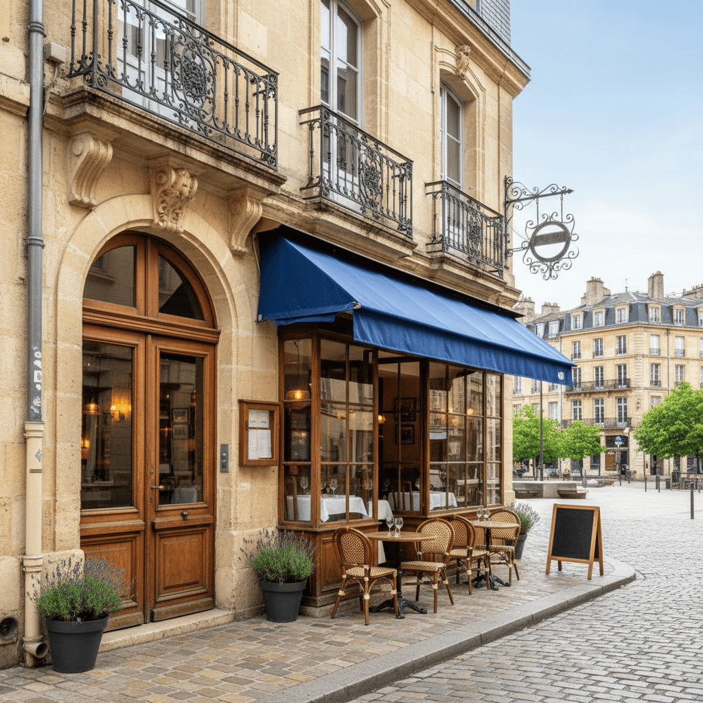 Restaurant 42m² à Bordeaux : extraction - cuisine équipée