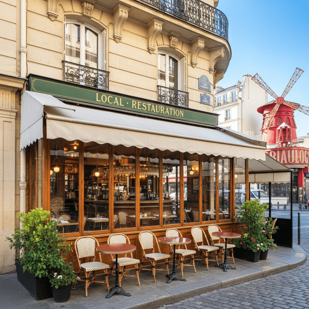 Local Restauration Idéal près du Moulin Rouge