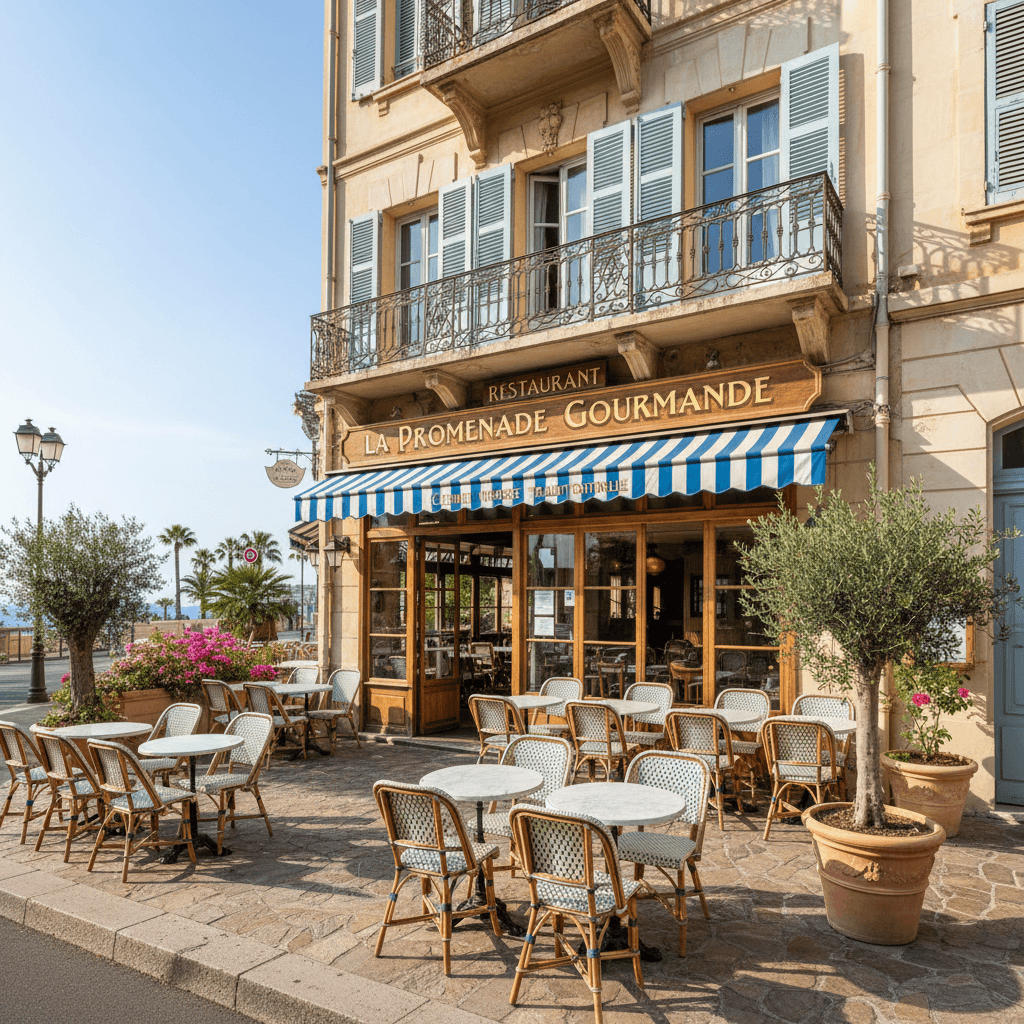 Restaurant 65m² à Nice : terrasse - extraction