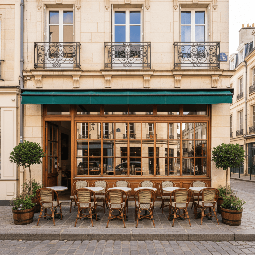 Restaurant 64m² à Nantes : terrasse - licence IV