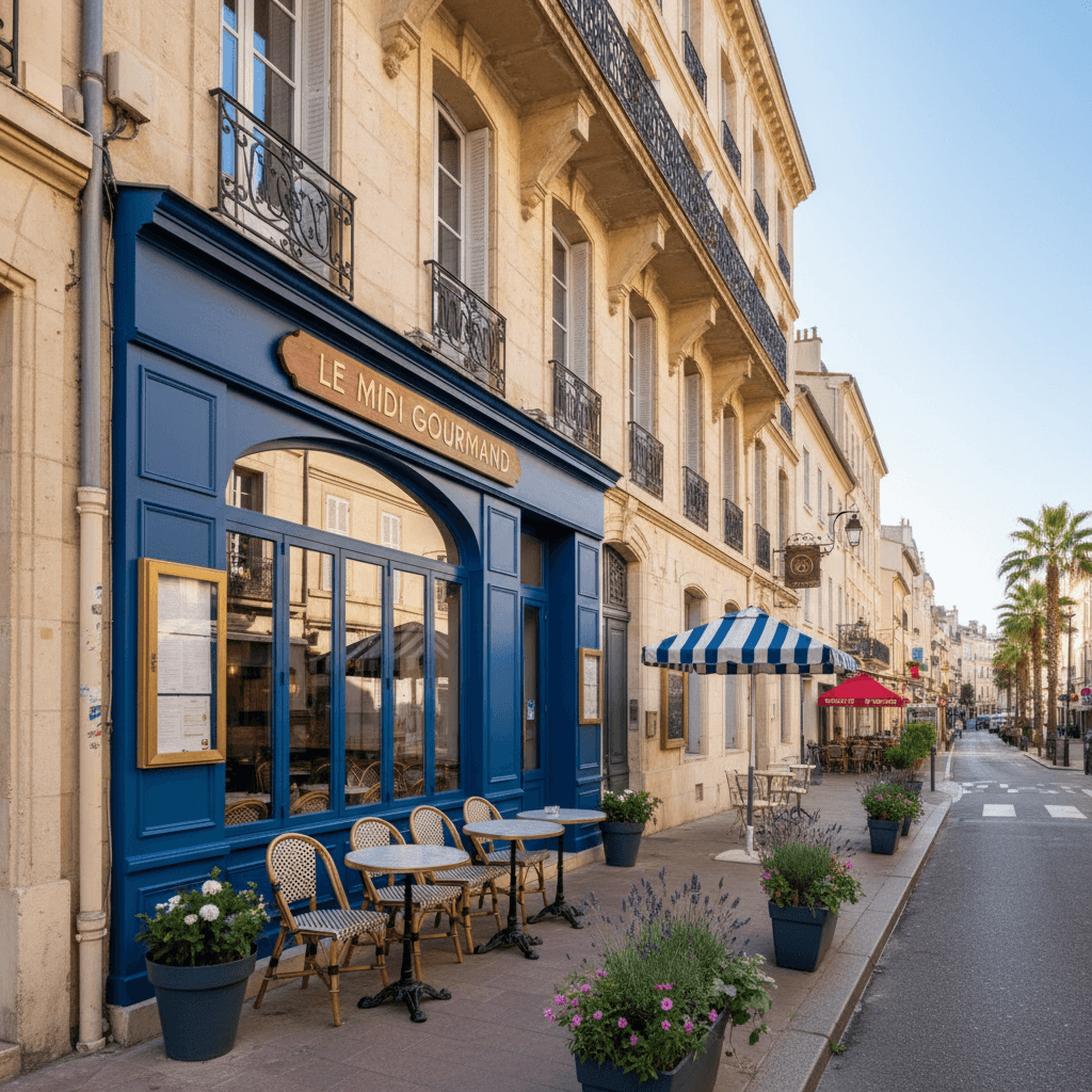 Restaurant 33m² à Toulon : terrasse - licence IV