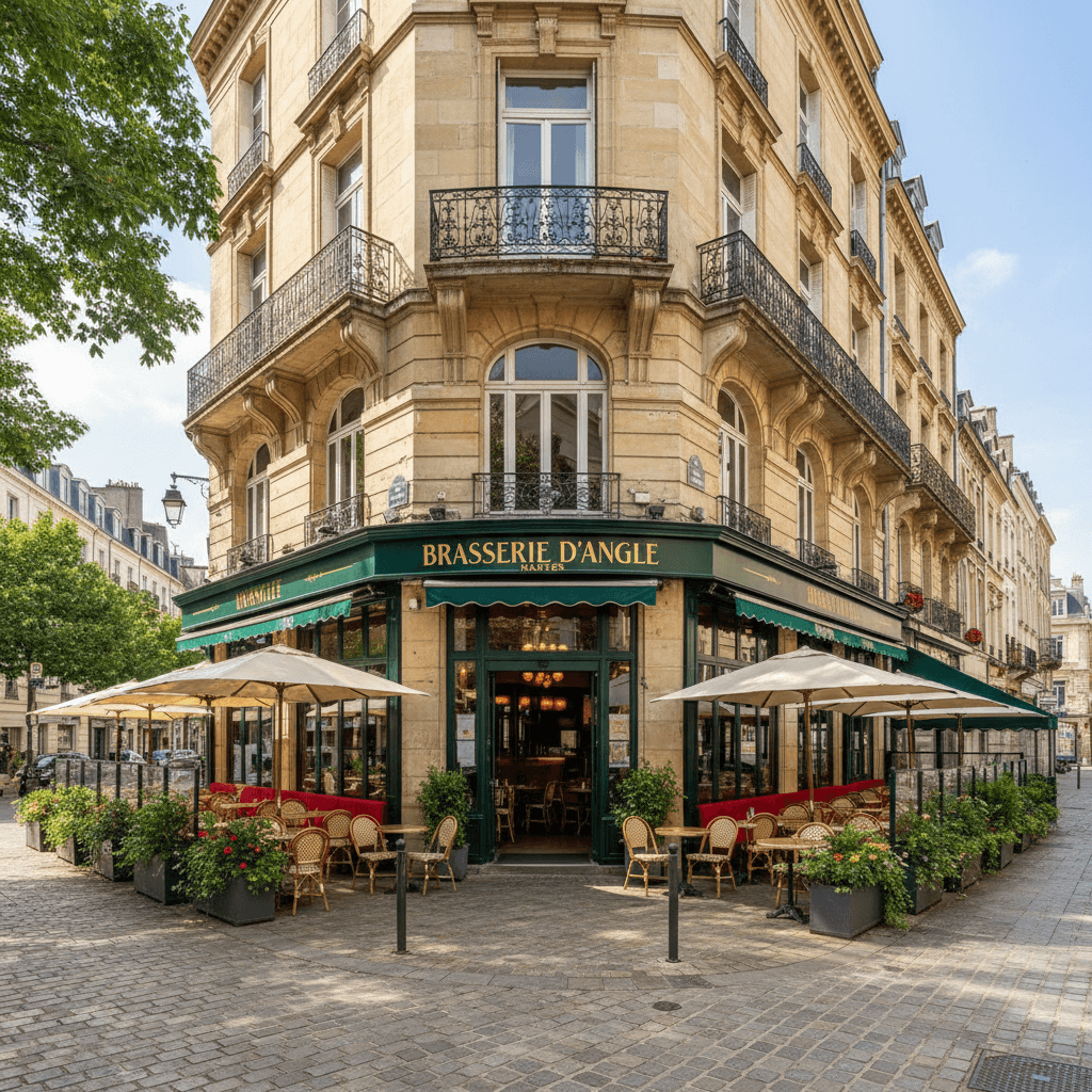 Bar-brasserie à Nantes : terrasse - licence IV