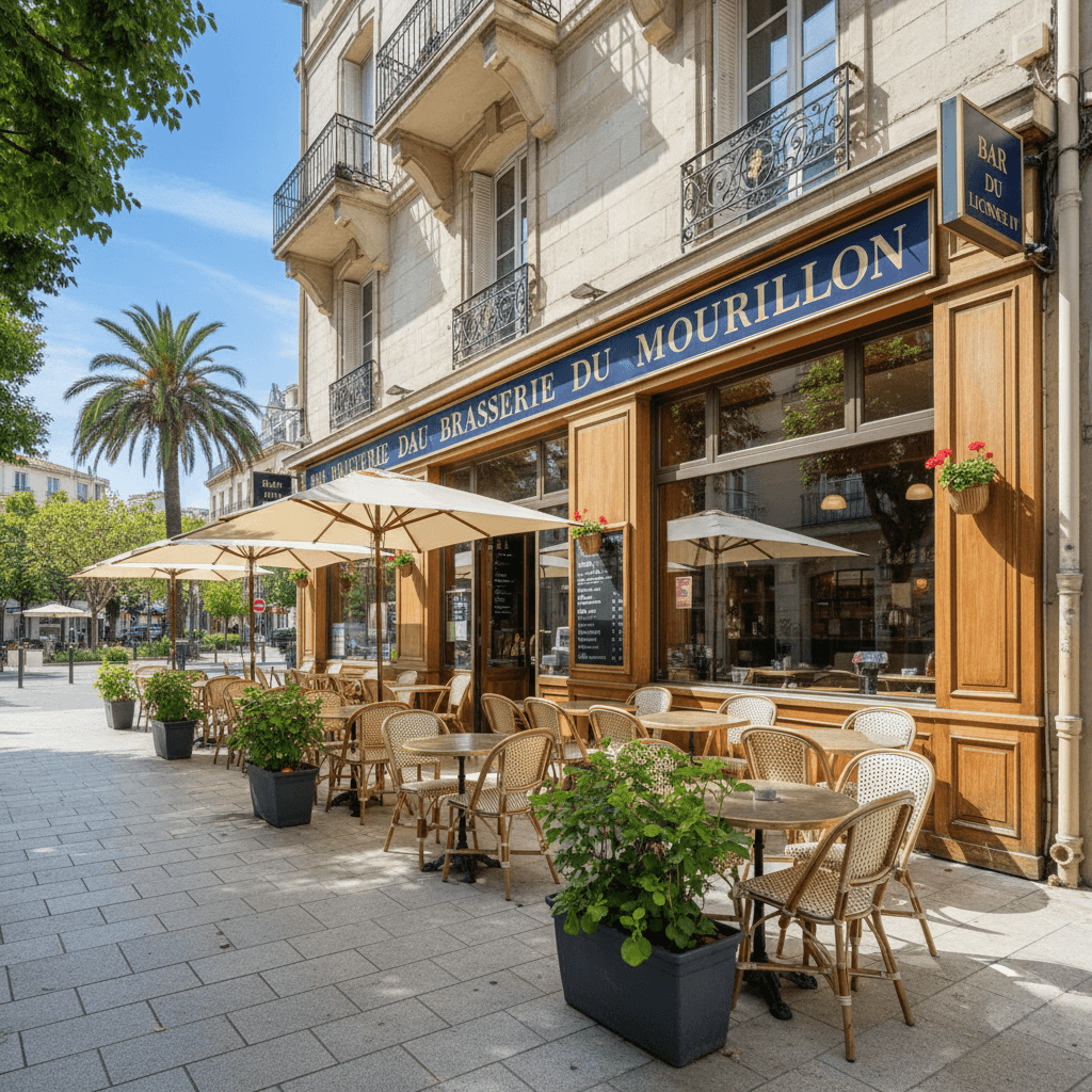 Bar-brasserie 55m² à Toulon : licence IV - climatisation