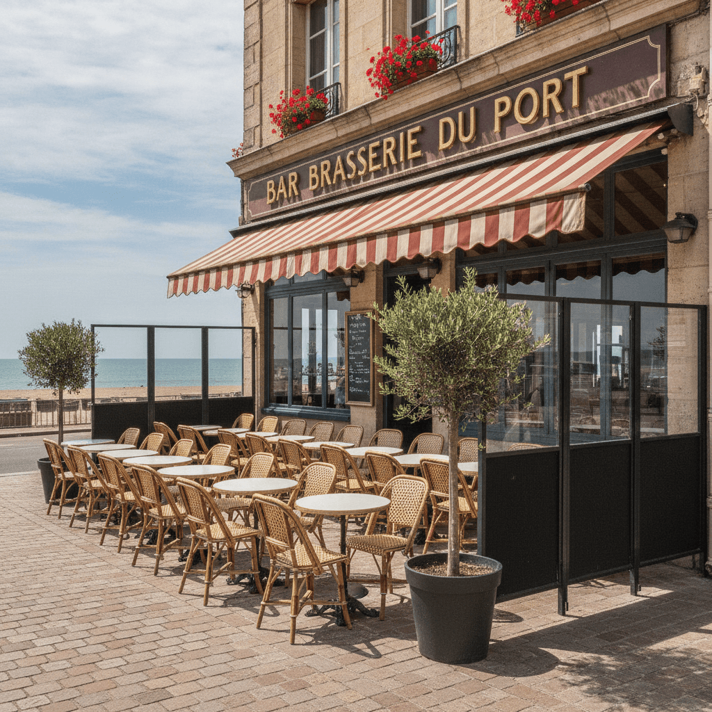 Bar-brasserie 100m² à Lille : terrasse - licence IV