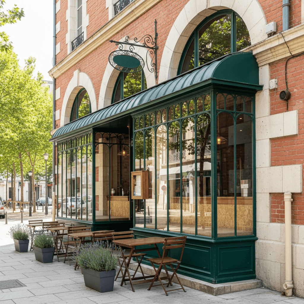 Restaurant 300m² à Toulouse : terrasse - licence IV