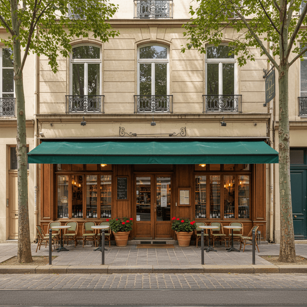 Restaurant 200m² à Lyon : terrasse - licence IV