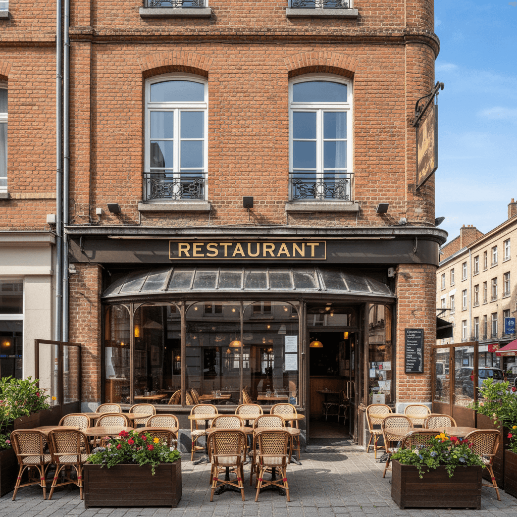 Restaurant spacieux avec terrasse à Lille