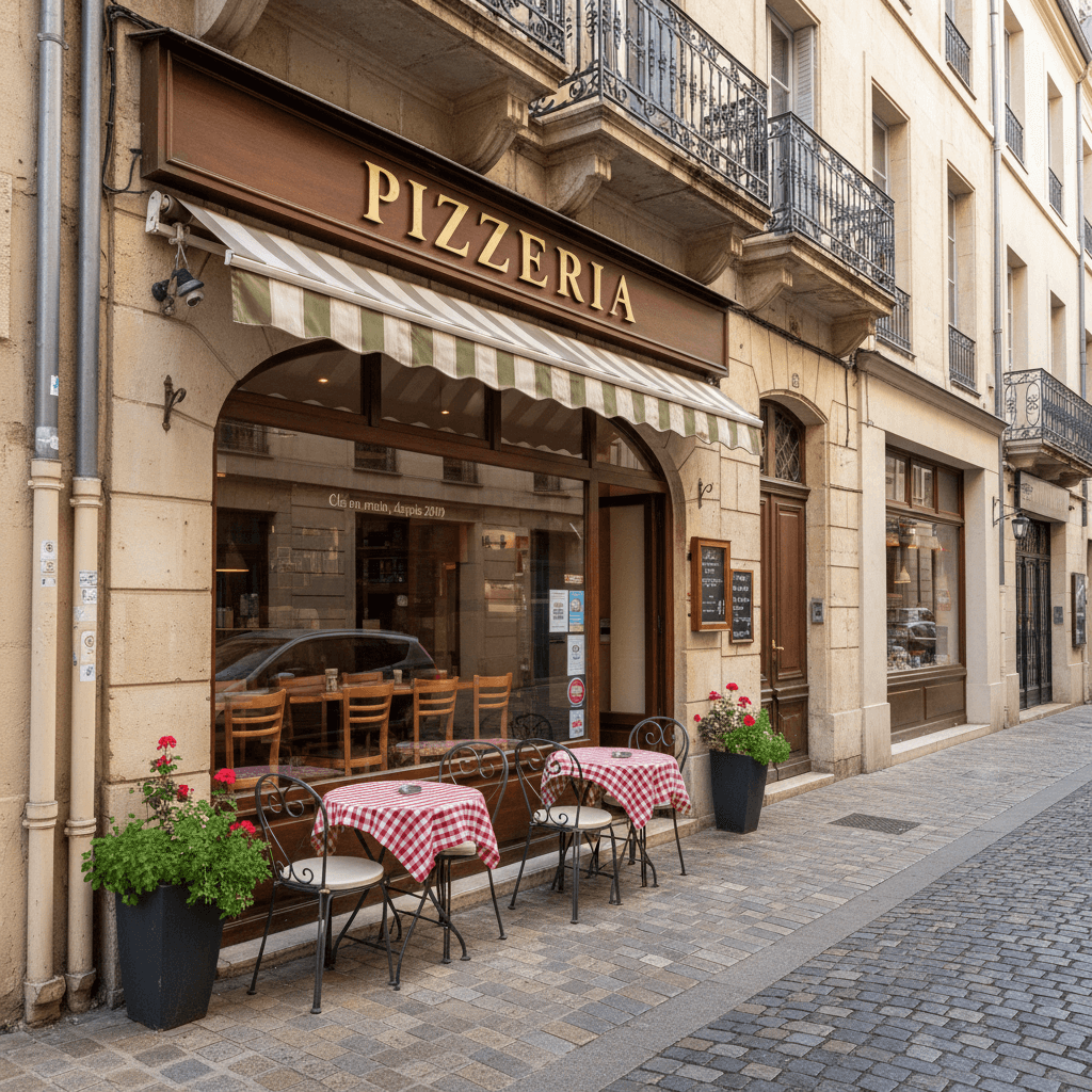 Restaurant 33m² à Montpellier : terrasse - licence IV