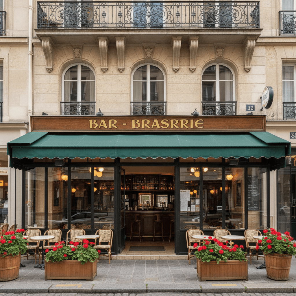 Bar-brasserie 32m² à Paris en liquidation judiciaire