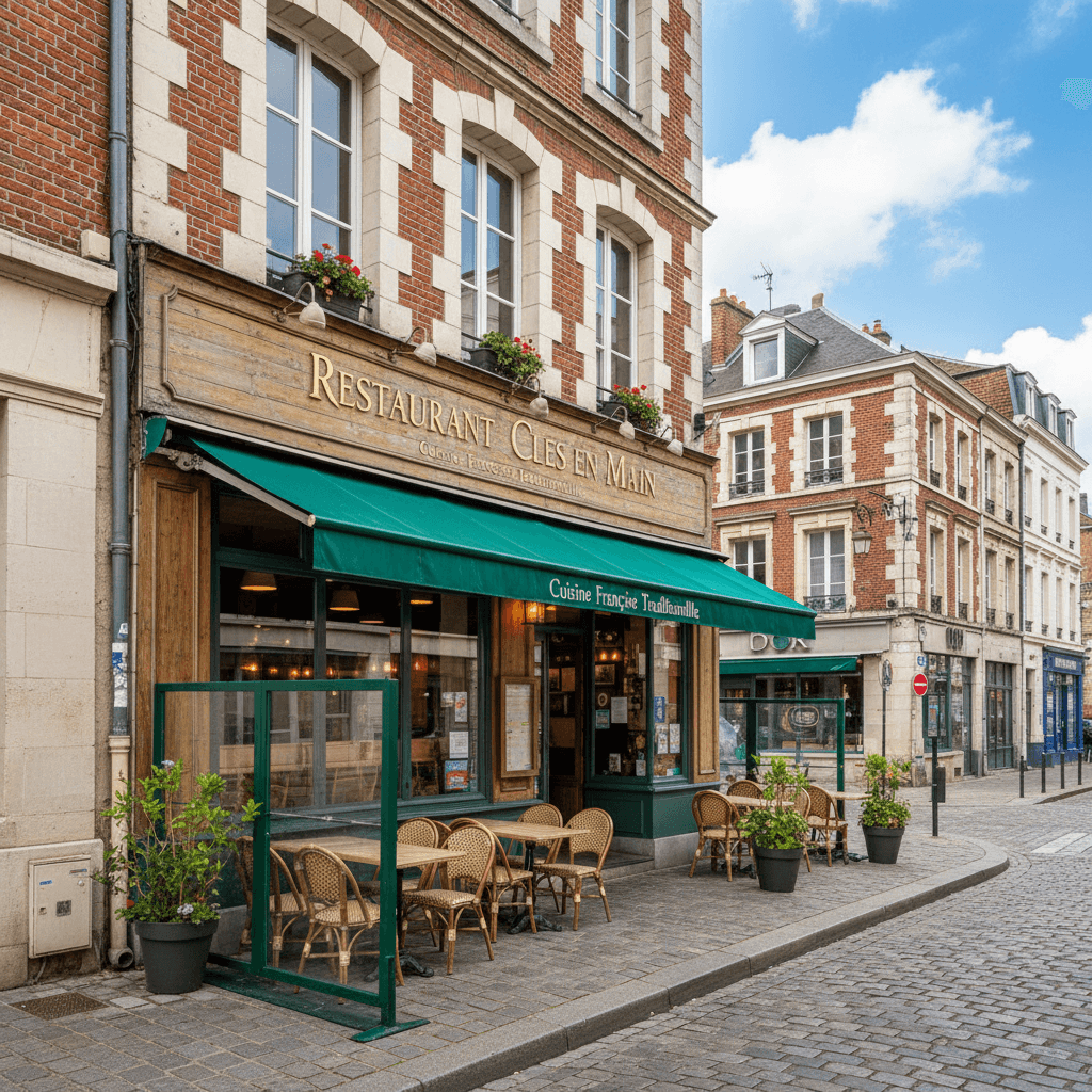 Restaurant à Lille : terrasse - licence IV
