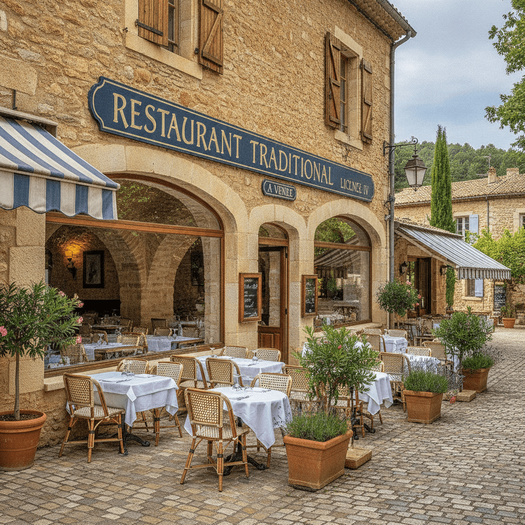 Restaurant à Toulon : terrasse - licence IV