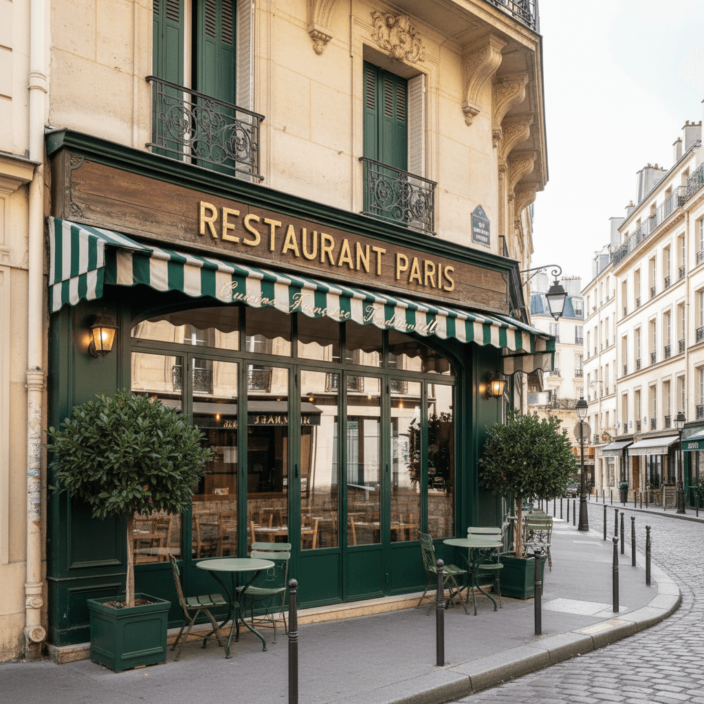 Restaurant clé en main à Paris - 60 m²