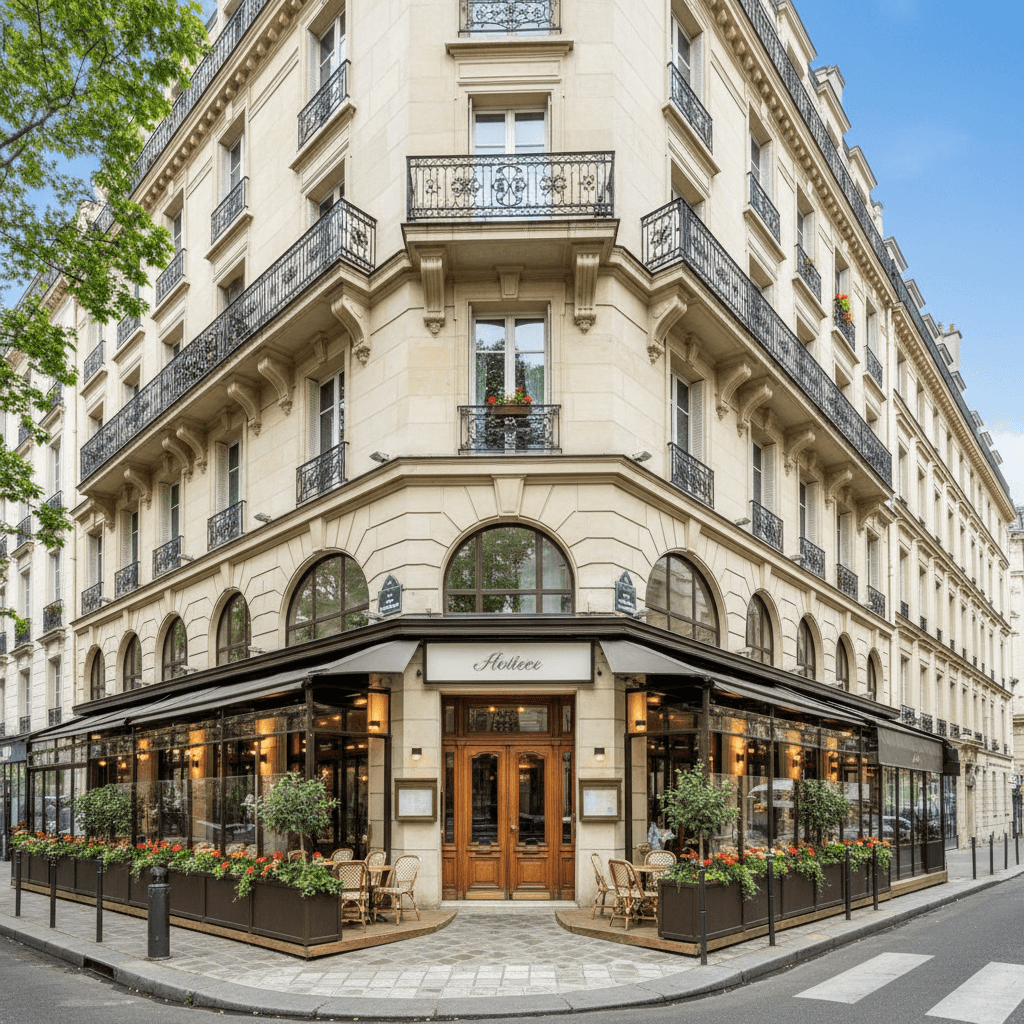 Immeuble d'angle d'exception à Passy, Paris 16ème