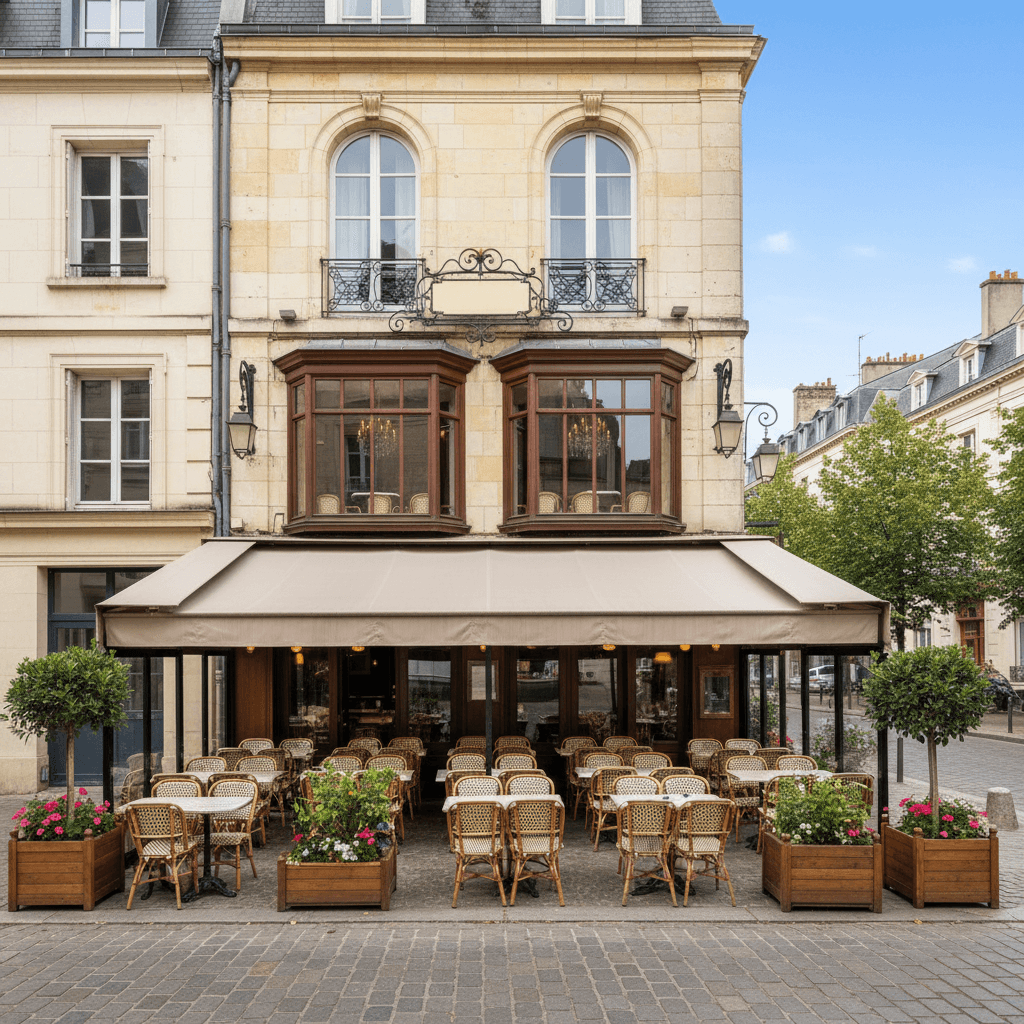 Restaurant à Nantes : terrasse - licence IV