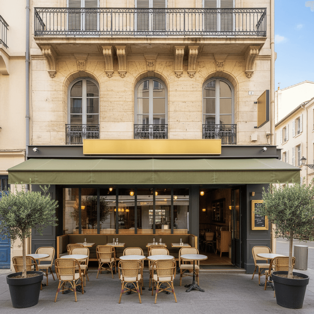 Bar-brasserie 65m² à Marseille : climatisation