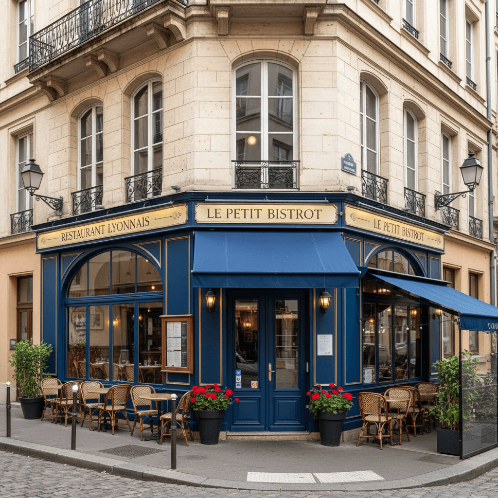 Restaurant à Lyon : terrasse - licence IV