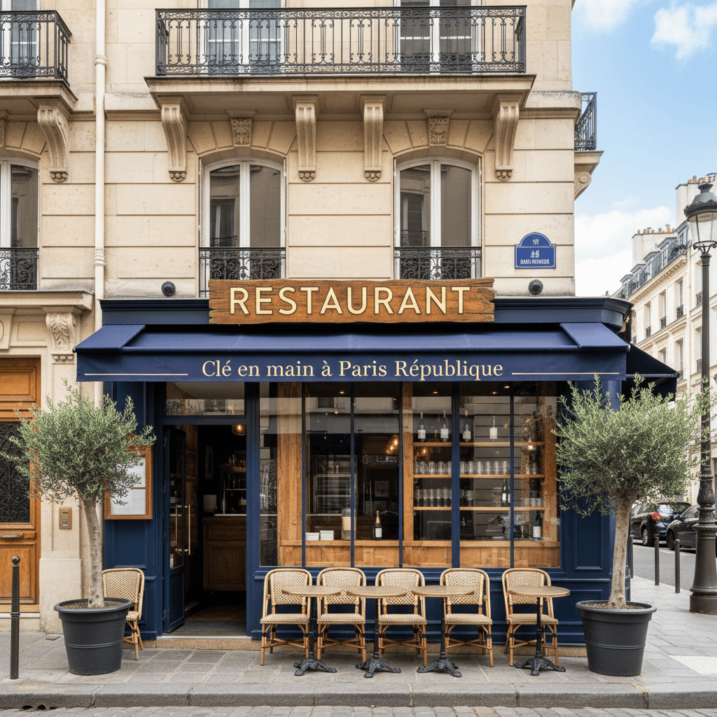 Restaurant clé en main à Paris République