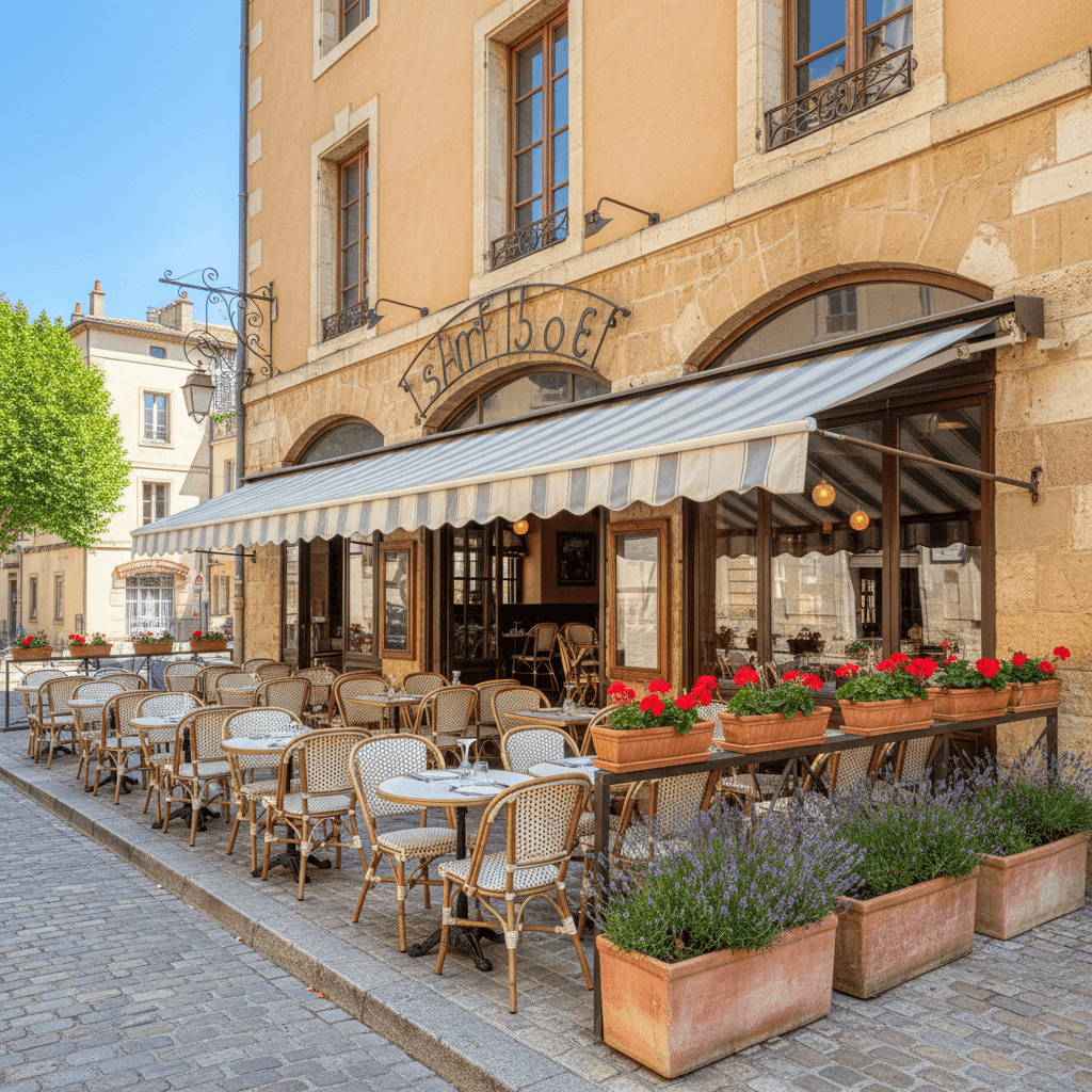 Restaurant 98m² à Aix-En-Provence : terrasse - licence IV