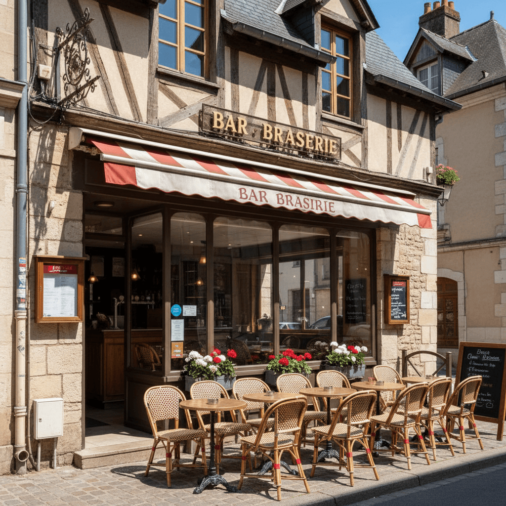 Bar-brasserie 110m² à Rouen : licence IV - extraction