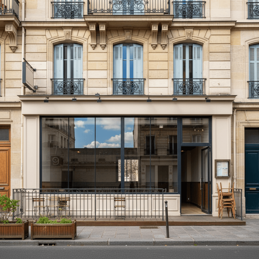 Local vide 75m² à Courbevoie