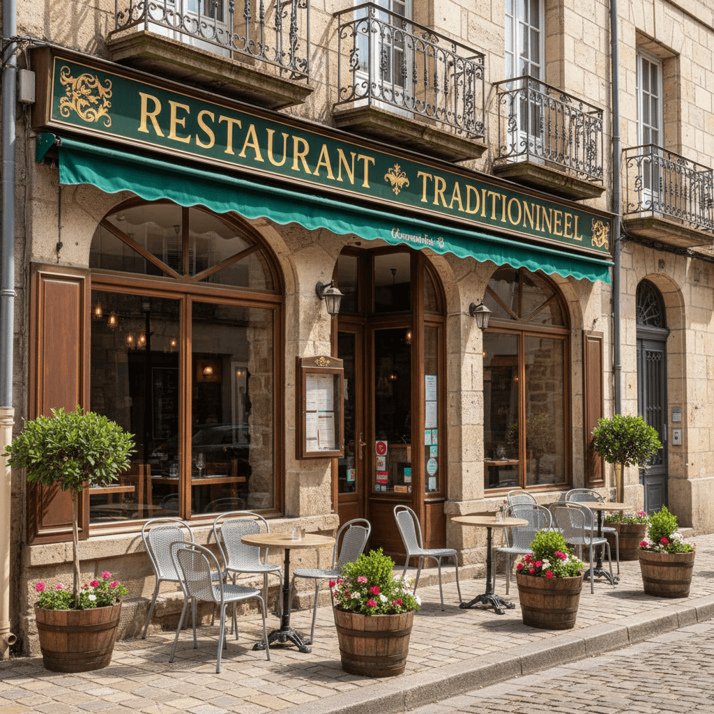 Restaurant 155m² à Clermont-Ferrand : terrasse - extraction