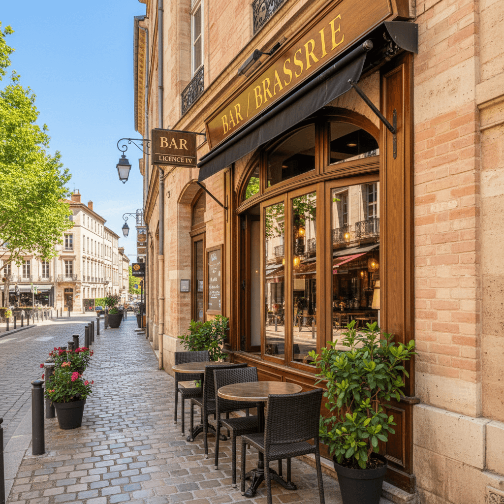 Bar-brasserie 75m² à Toulouse : licence IV