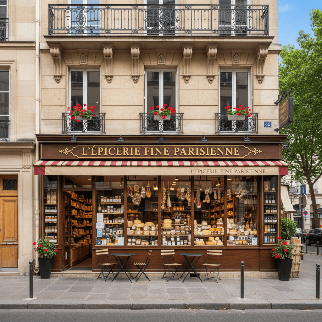 Épicerie fine à Paris - Emplacement de choix