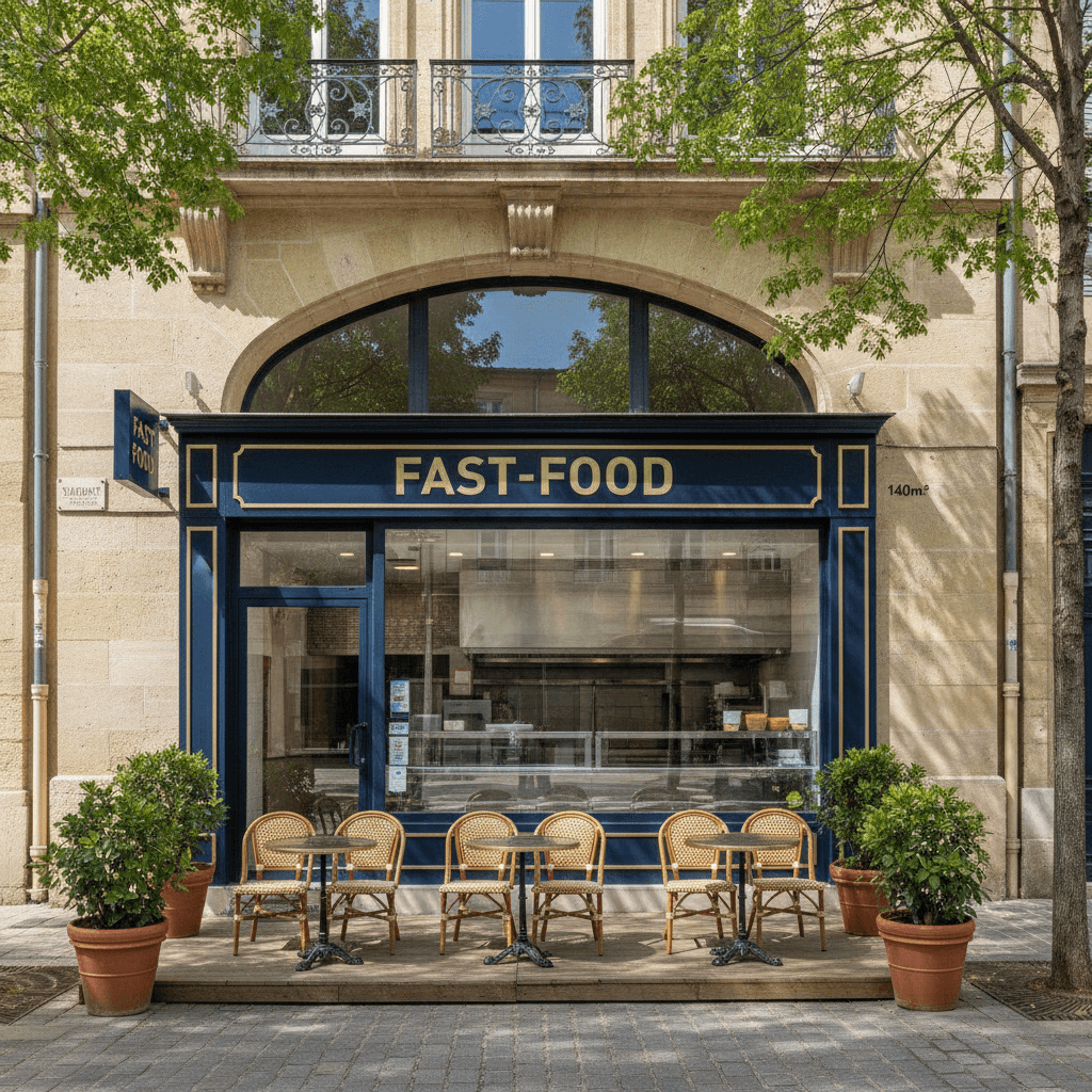 Fast-food 140m² à Bordeaux