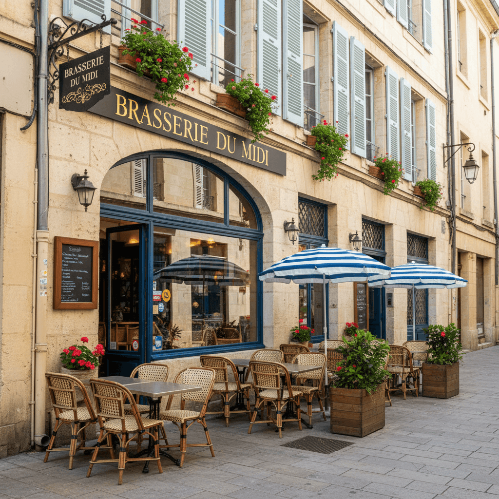 Restaurant 114m² à Montpellier : terrasse