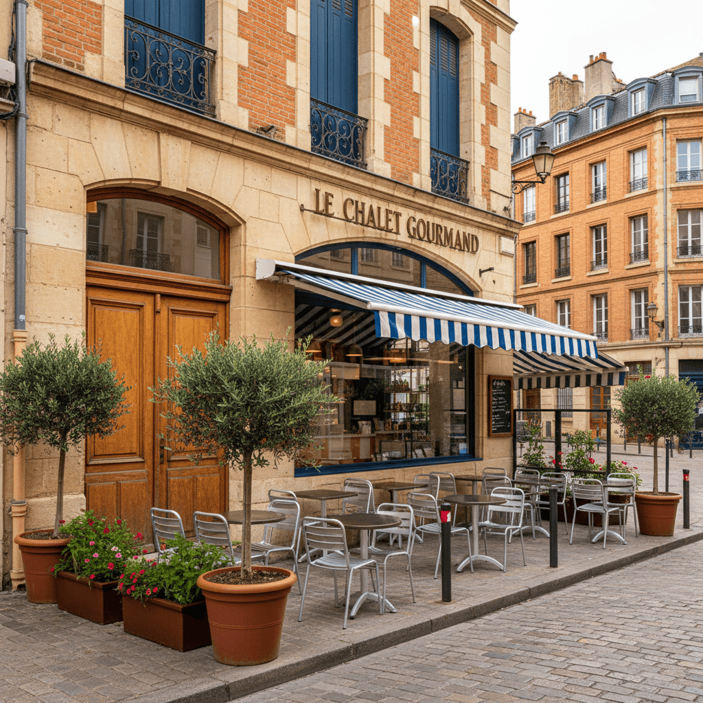 Fast-food 45m² à Toulouse : terrasse