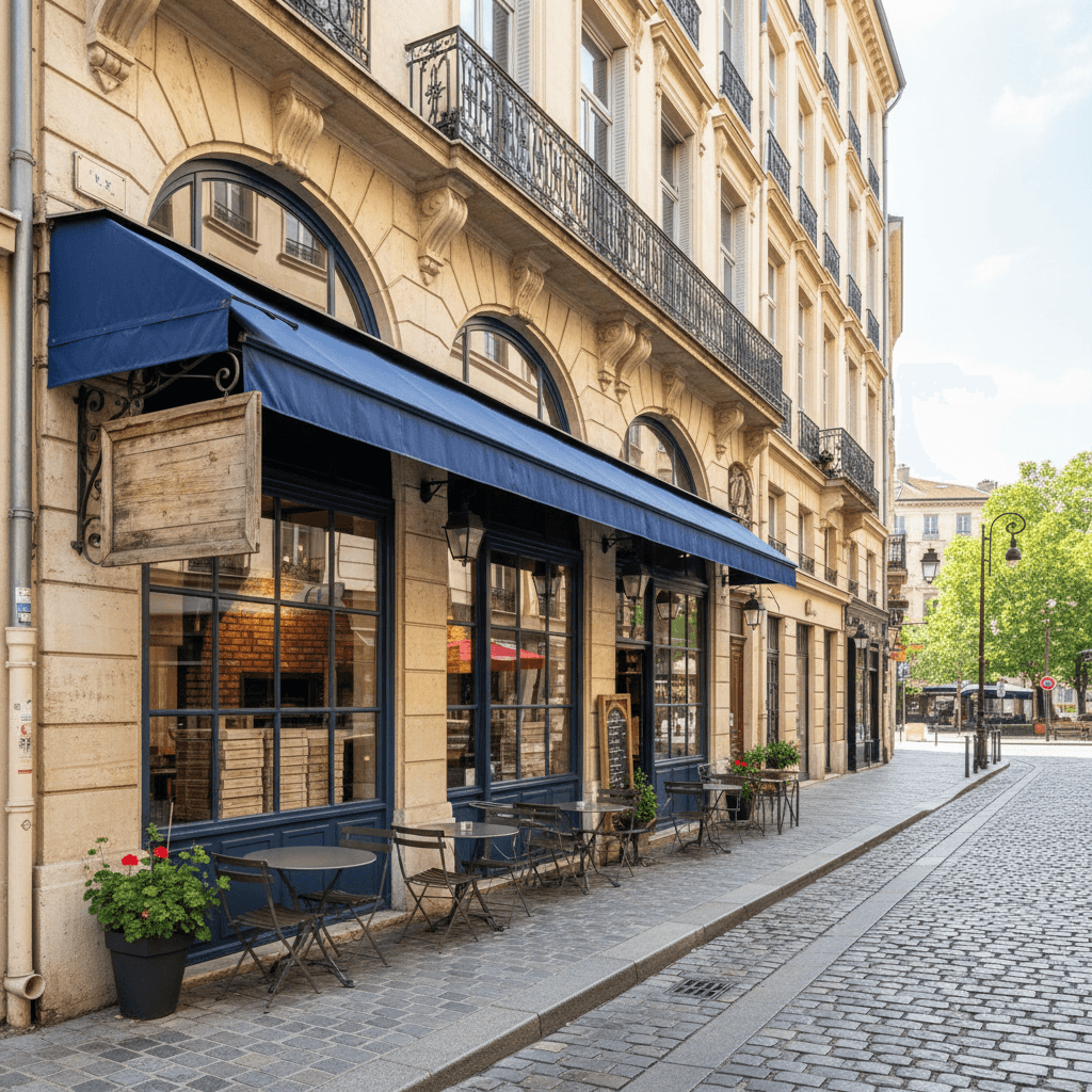 Restaurant à Lyon : terrasse - licence IV