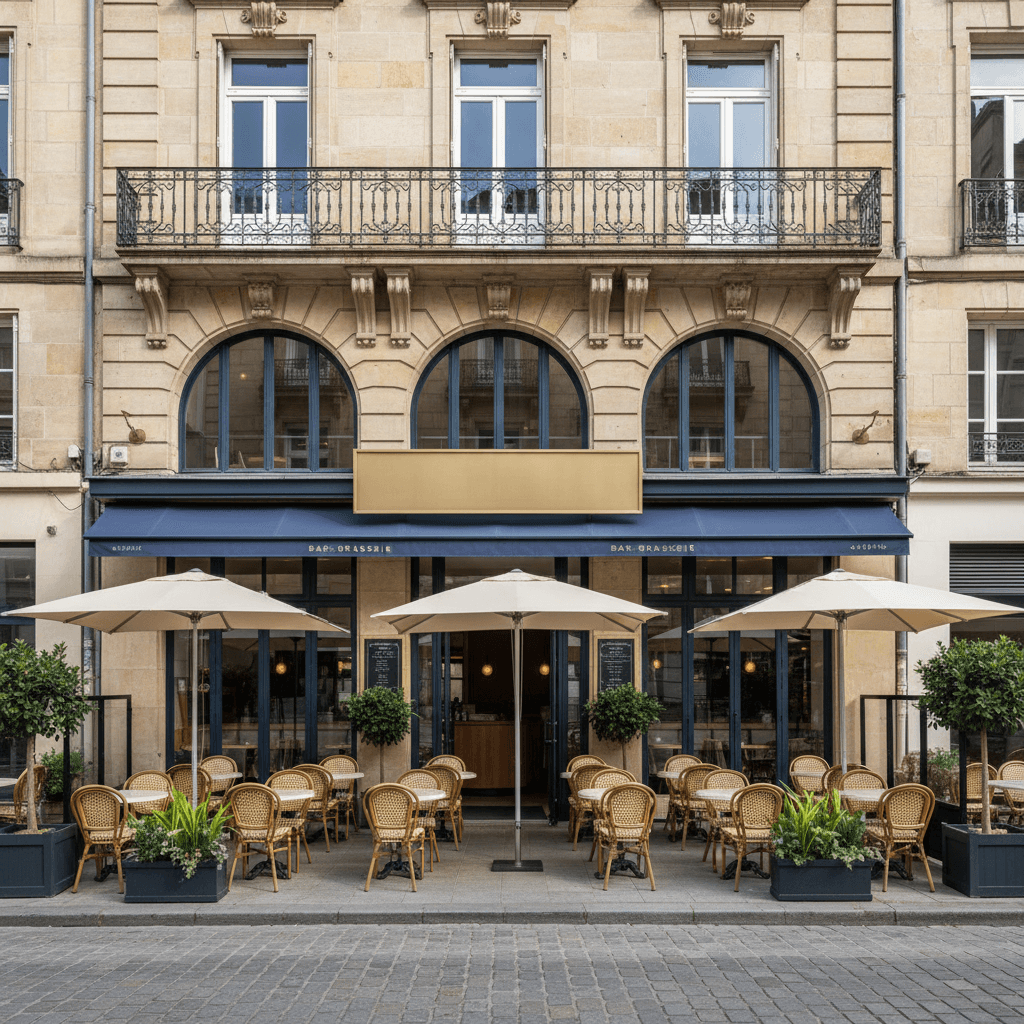 Bar-brasserie à Rennes : terrasse - licence IV