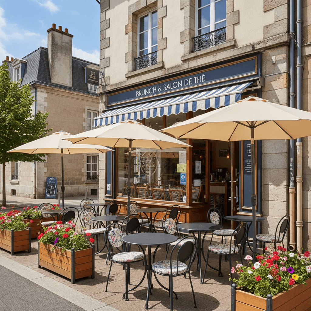 Snack à Nantes : terrasse - licence IV