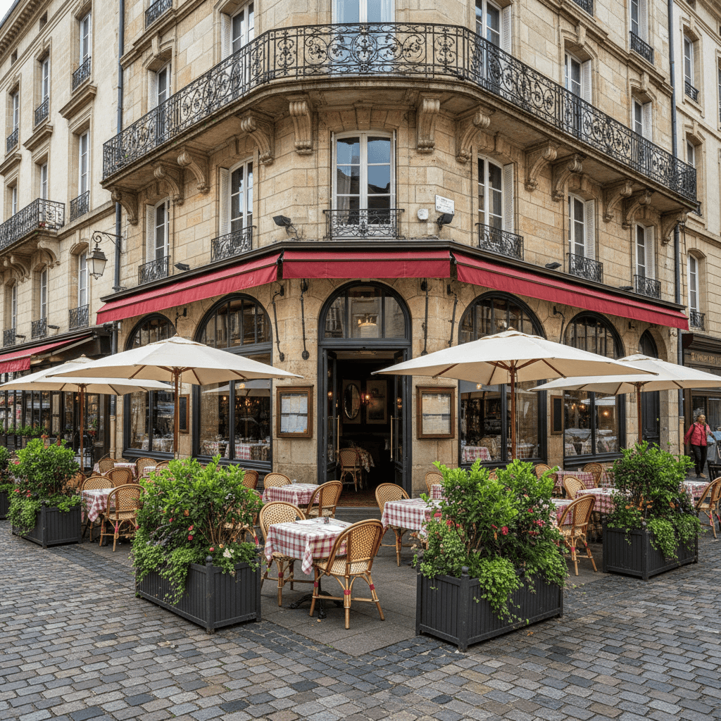 Restaurant 150m² à Mulhouse : terrasse - licence IV