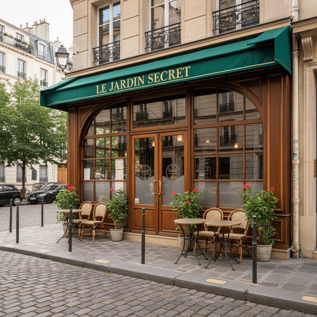 Restaurant 32 couverts à Paris : extraction - cuisine équipée