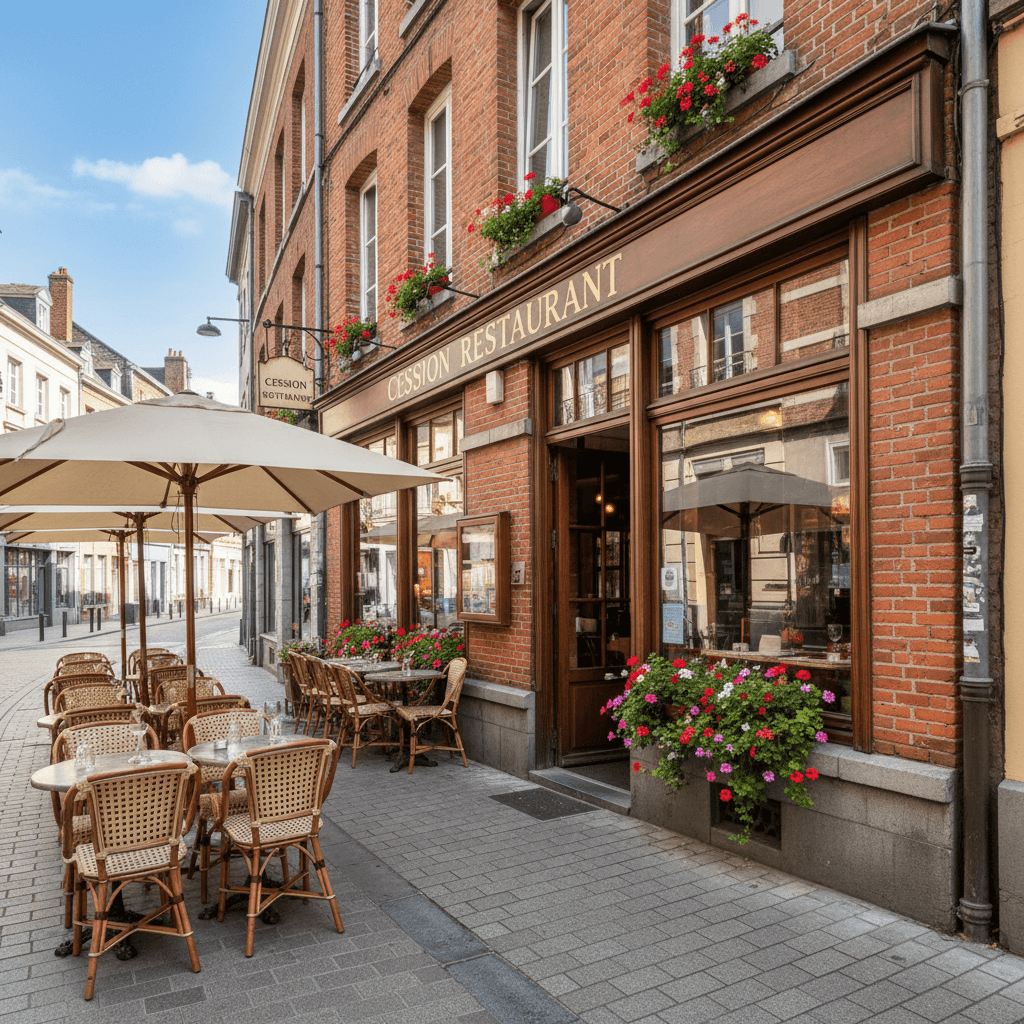 Restaurant à Lille : terrasse - extraction