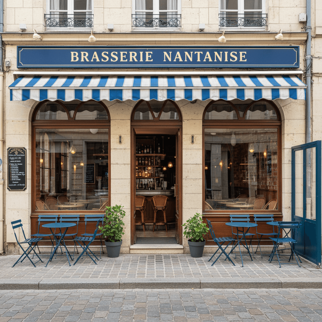 Bar-brasserie à Nantes : terrasse - licence IV