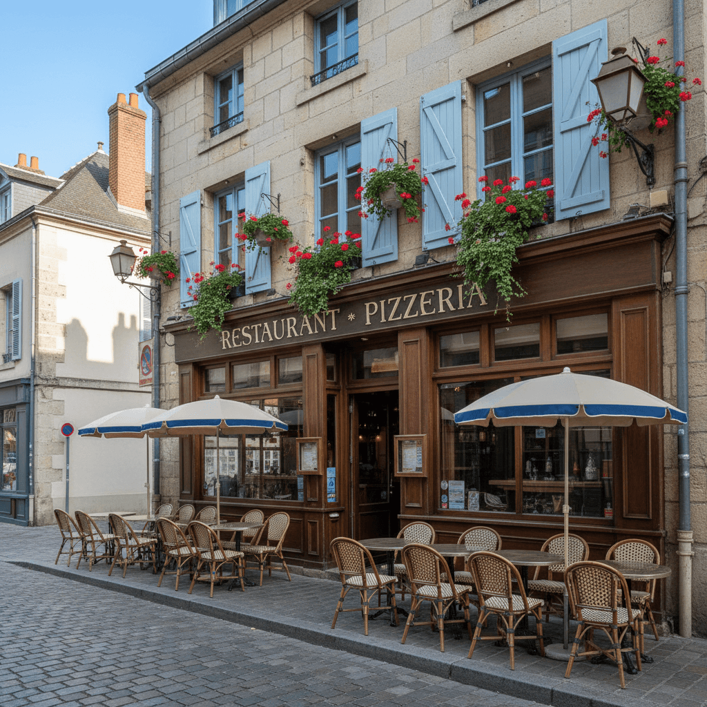 Restaurant 110m² à Nantes : terrasse - licence IV