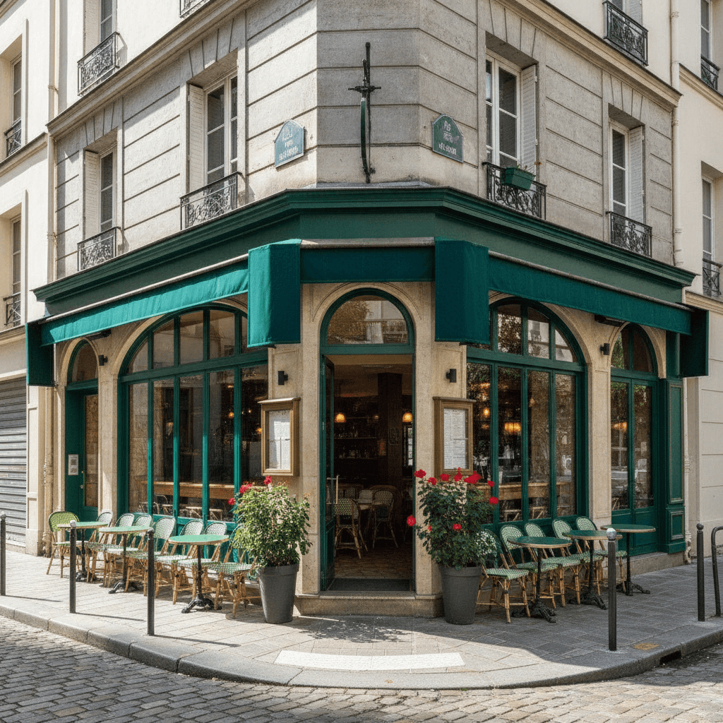 Restaurant 66m² à Paris : extraction