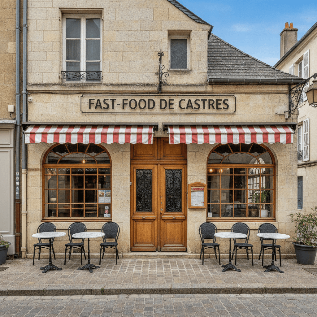 Fast-food 200m² à Castres : cuisine équipée - chambre froide